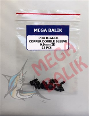 MEGA Copper Double Sleeve, 0,9 mm (25 piece)