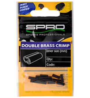 SPRO MB W-BRASS CRIMP # 0.7×1.5×L6 (17'li Paket)